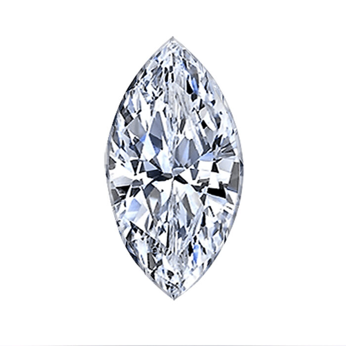 Marquise Lab-Grown Loose Diamond colorless Stone