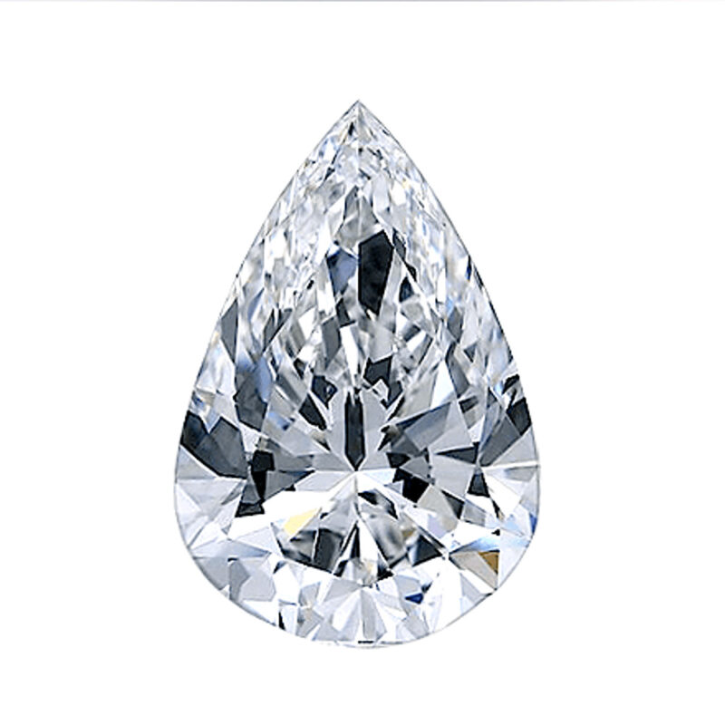 Pear Lab-Grown Loose Diamond colorless Stone
