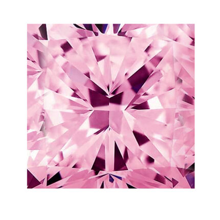 Princess Cut Pink Lab-Grown Loose Diamond Stone